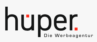 Logo hüper, die Werbeagentur
